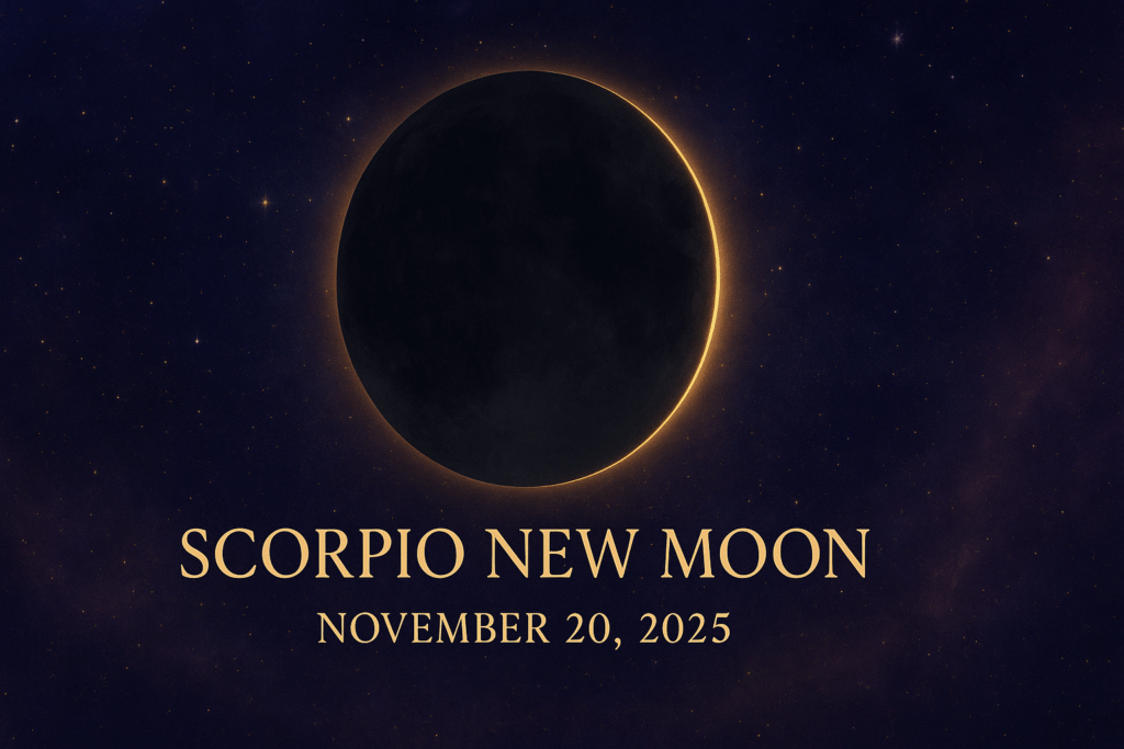 This Scorpio New Moon is an invitation to go inward, release what weighs heavy, and rise into a more aligned, empowered version of yourself. Transformation begins with awareness — and awareness is where your true power lies. ✨ I’m here to guide you through it. 🌑 Join the New Moon Meditation on my YouTube channel The Power of Self Awareness.